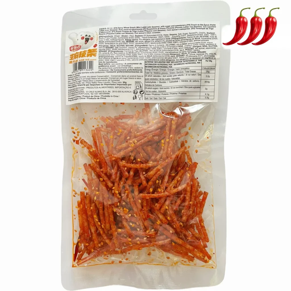 jinmofang zhima latiao 90g front